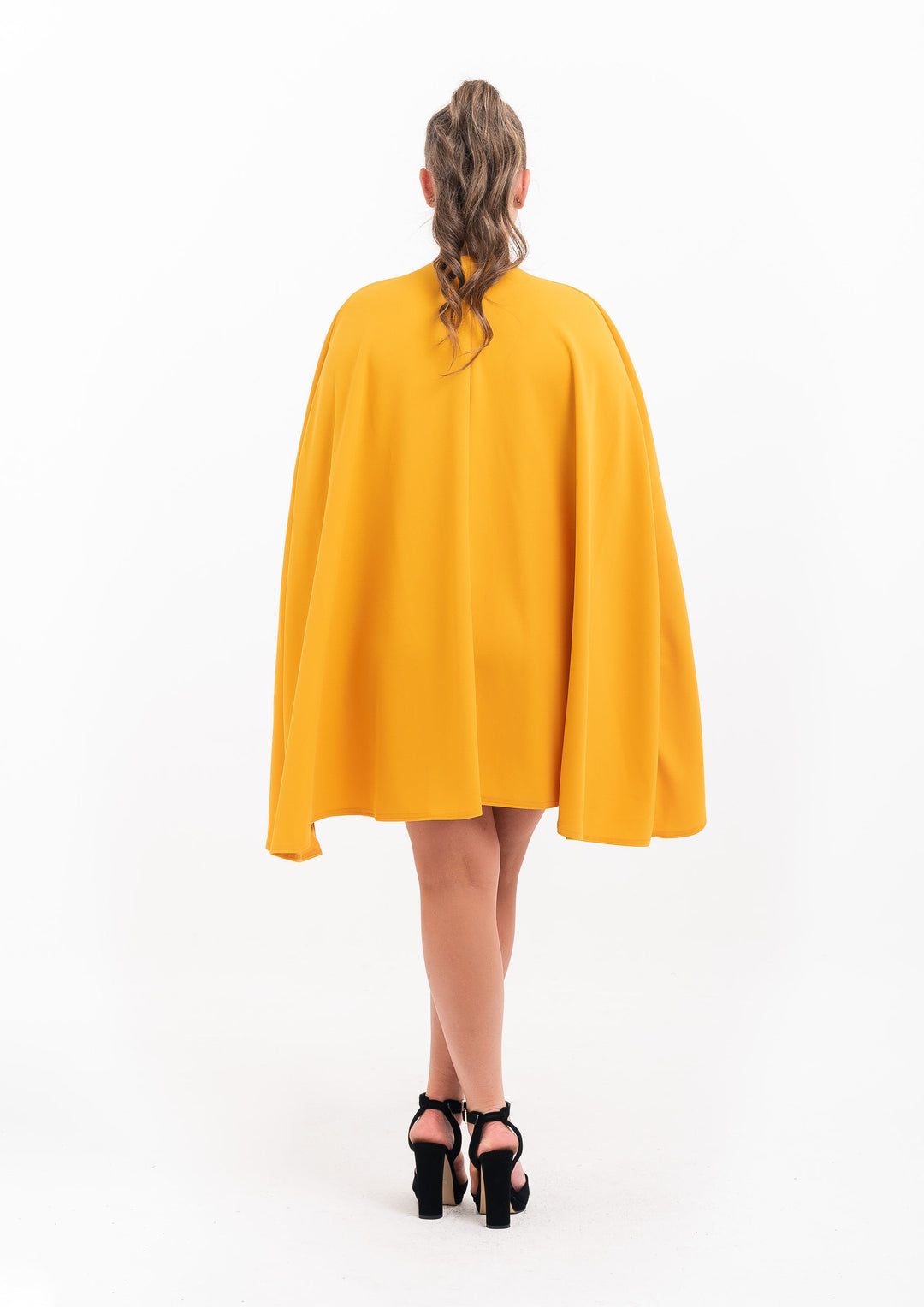Cape Body Con Dress – Runway Regime