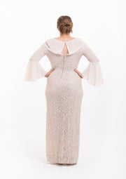 Amelia Bell Sleeve Gown (C)