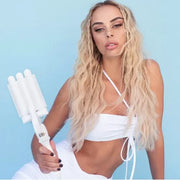 Pro Waver Mini 25mm Em Davies LIMITED EDITION - White by Mermade Hair